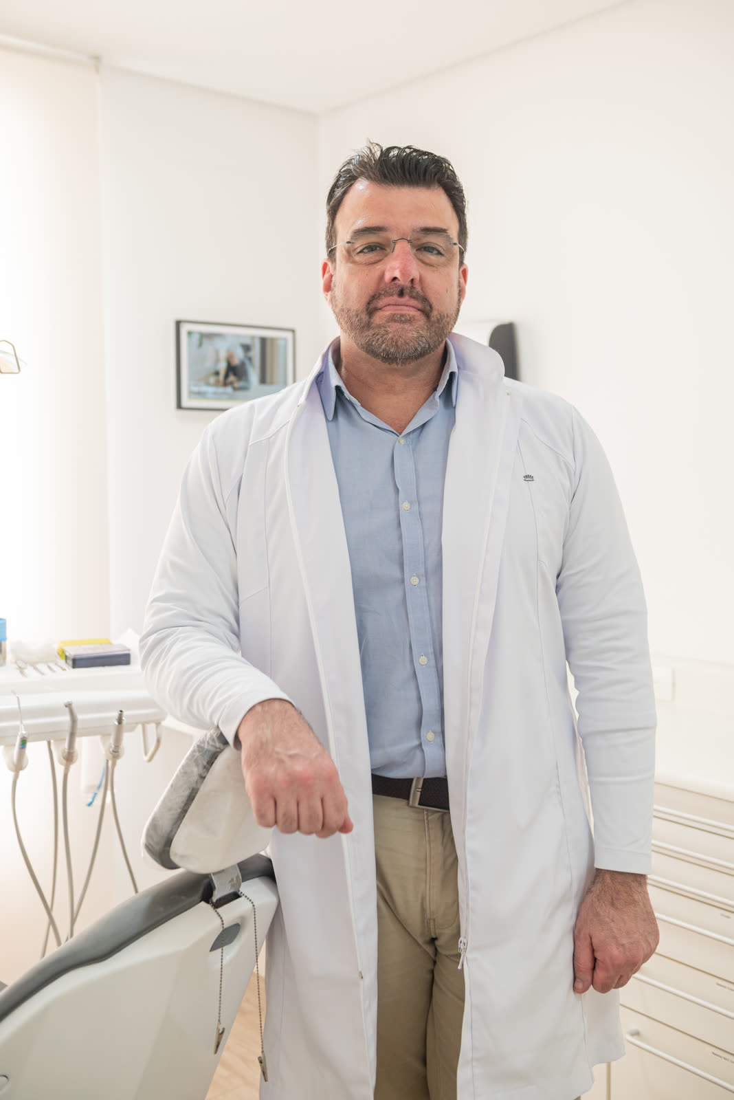 Dr. Alexandre na clínica